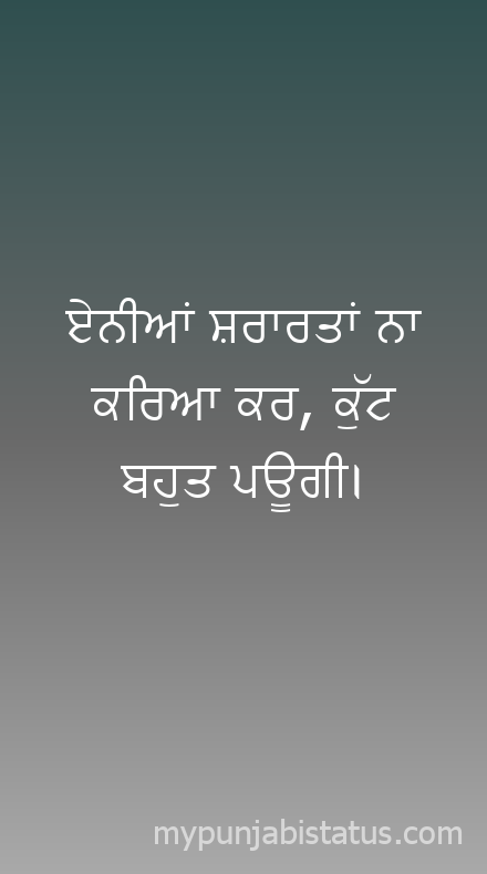 Punjabi Status Image
