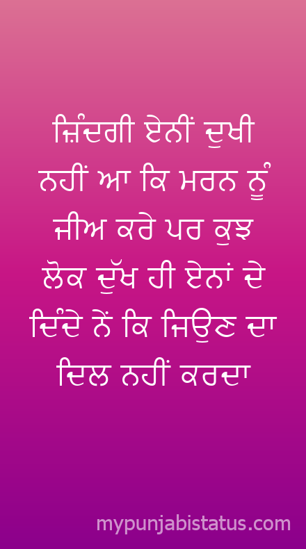 Punjabi Status Image